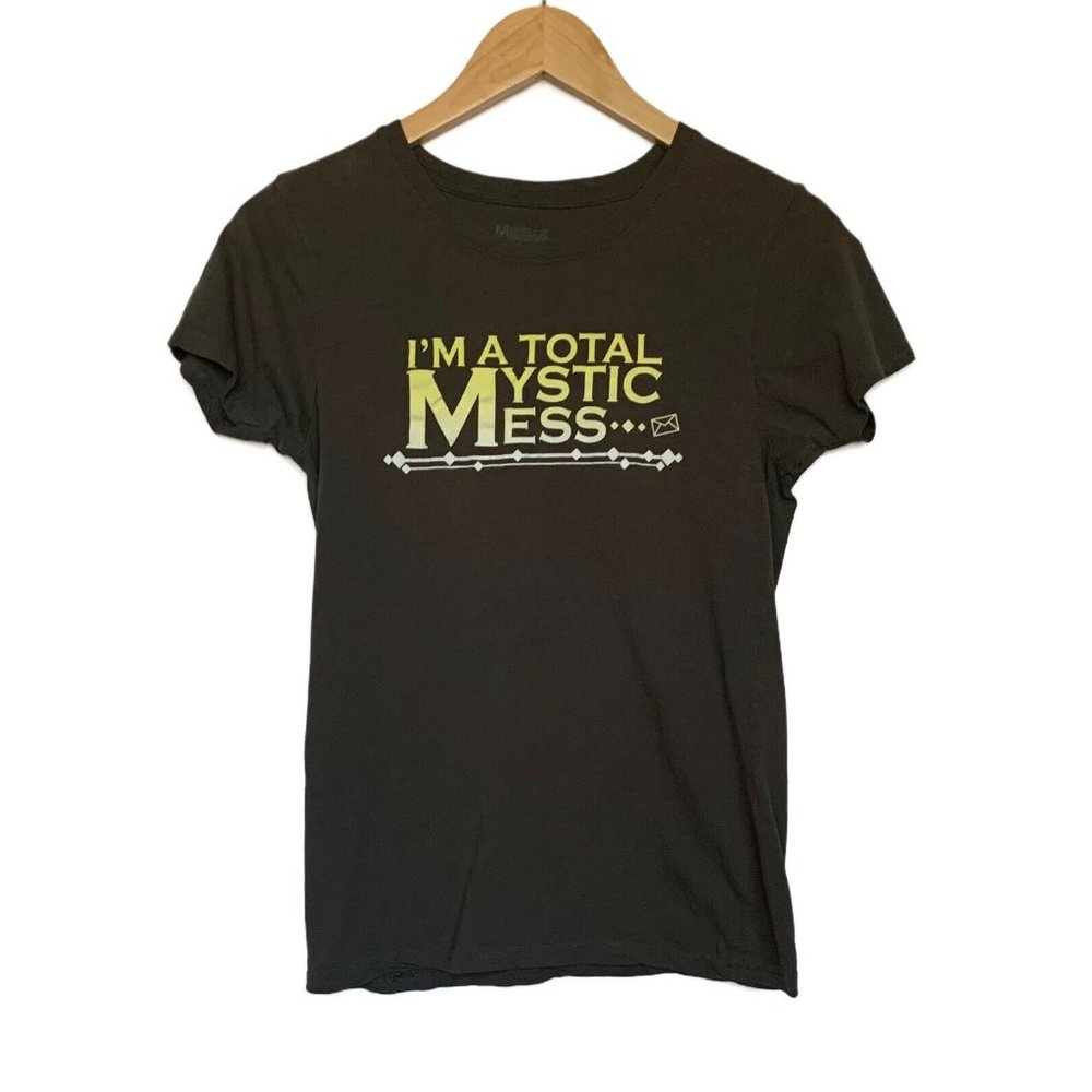 Mystic Messenger I'm A Total Mystic Mess Girls T-Shirt Junior's  Size Medium